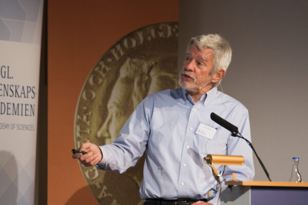 Peter Molnar, Prize Symposium 5 May. Photo: Victoria Henriksson, the Royal Swedish Academy of Sciences.