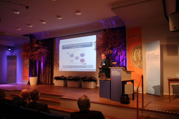 Fred Ramsdell, Prize Symposium 17 May 2017. Photo: Simon Ungman, the Royal Swedish Academy of Sciences.