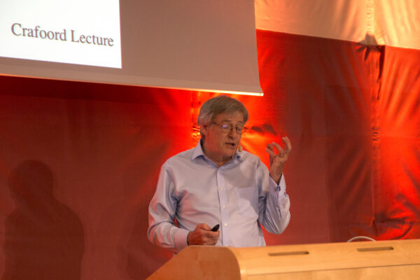 Roger Blandford, Prize Lectures, 24 May. Photo: Hans Reuterskiöld, the Royal Swedish Academy of Sciences.