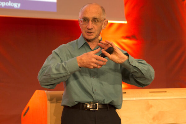 Yakov Eliashberg, Prize Lectures, 24 May. Photo: Hans Reuterskiöld, the Royal Swedish Academy of Sciences.